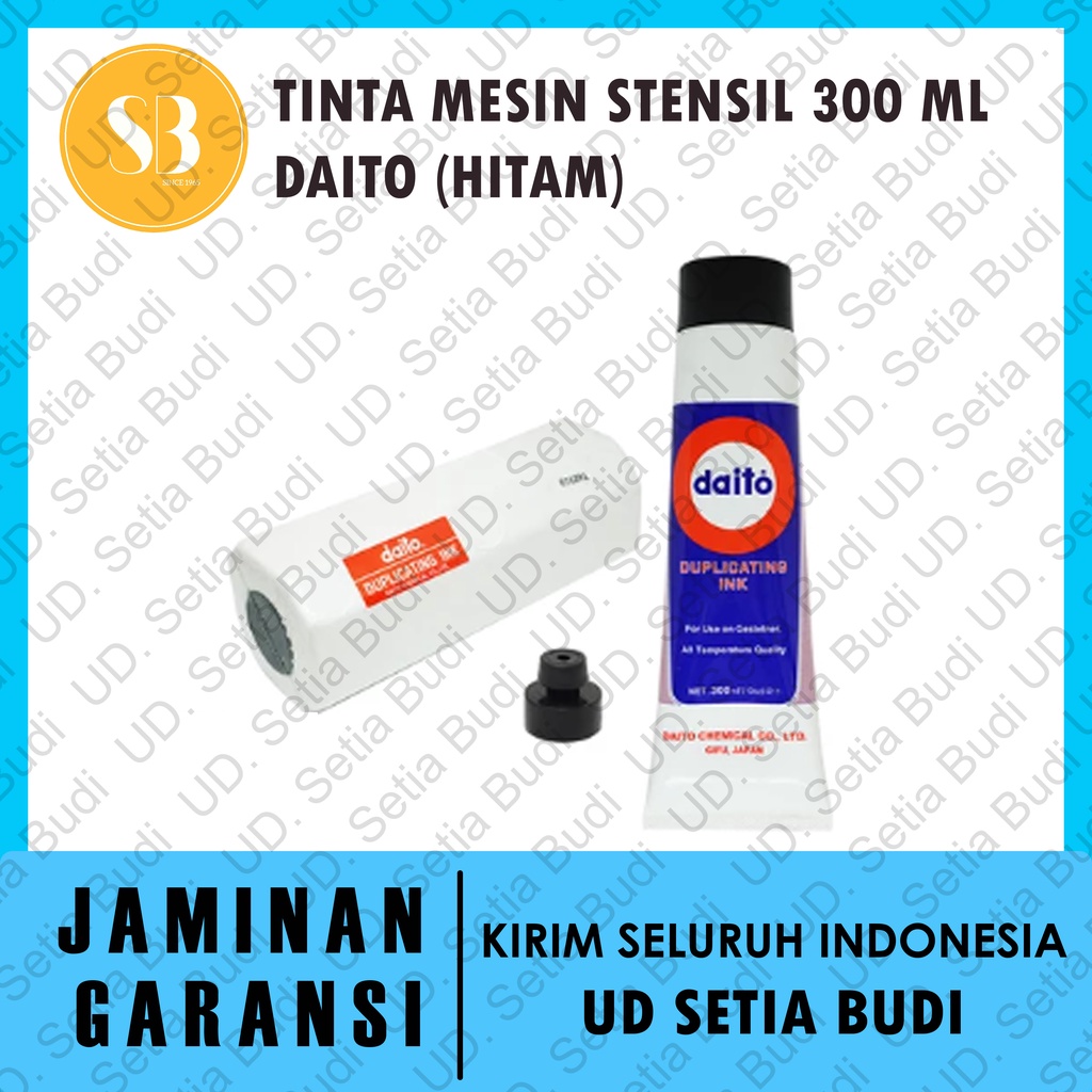 Tinta Mesin Stensil Daito Duplicating Ink