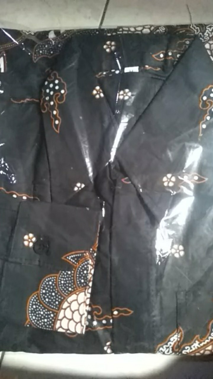 Distro Batik Couple Wanita Pria Original Bordir Sogan Hrb026 Batikaf Notoarto