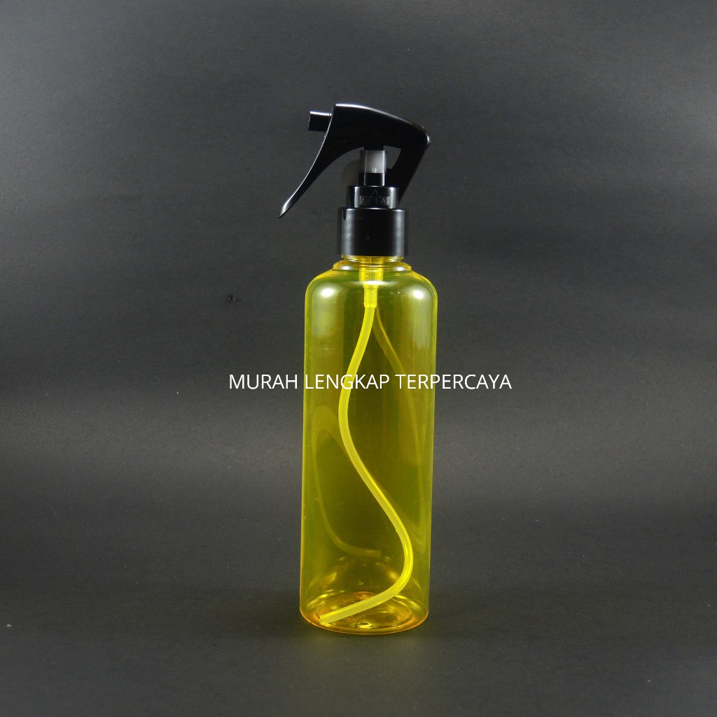 BOTOL 250 ML KUNING SPRAY TRIGGER HITAM