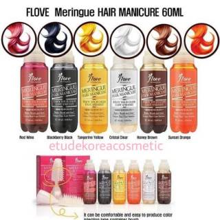 FLOVE Meringue HAIR MANICURE Pewarna Cat  Rambut  Made 