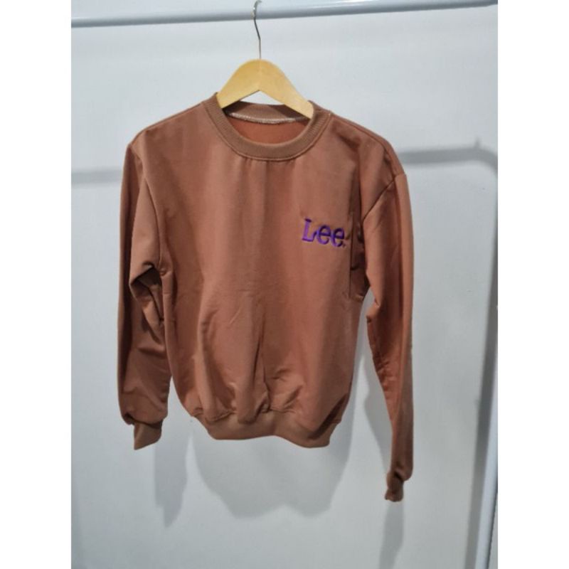 Lee sweater crop oversize