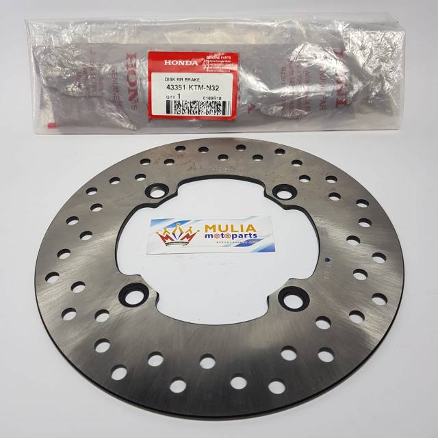 43351KTMN32 PIRINGAN CAKRAM BELAKANG BLADE NEW , SUPRA X125 FI NEW 43351-KTM-N32