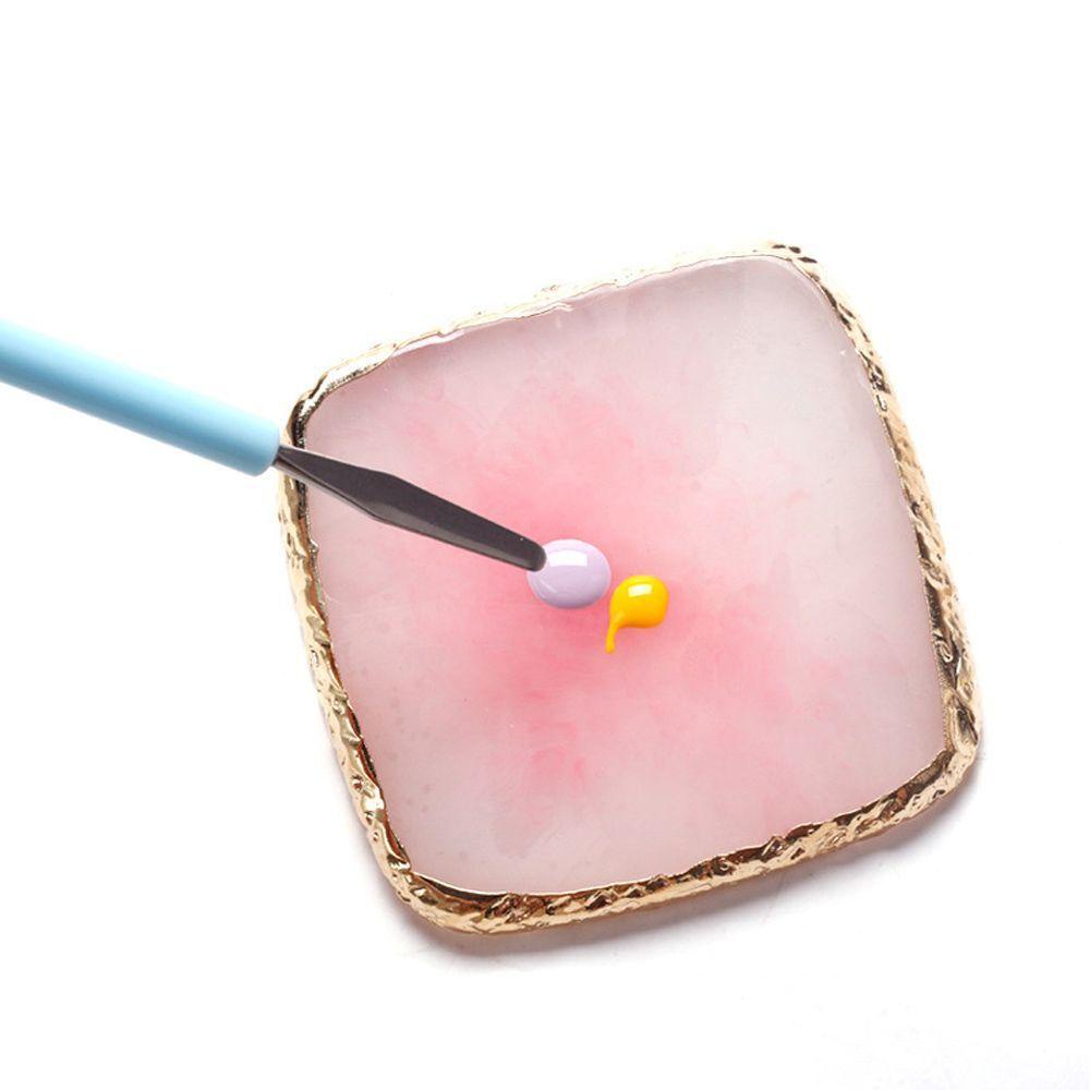AUGUSTINA Agustina Kuas Kuku Halus Lembut Nail Art Dotting Nail Painting Pen Nail Carving Double Head Manicure Tool