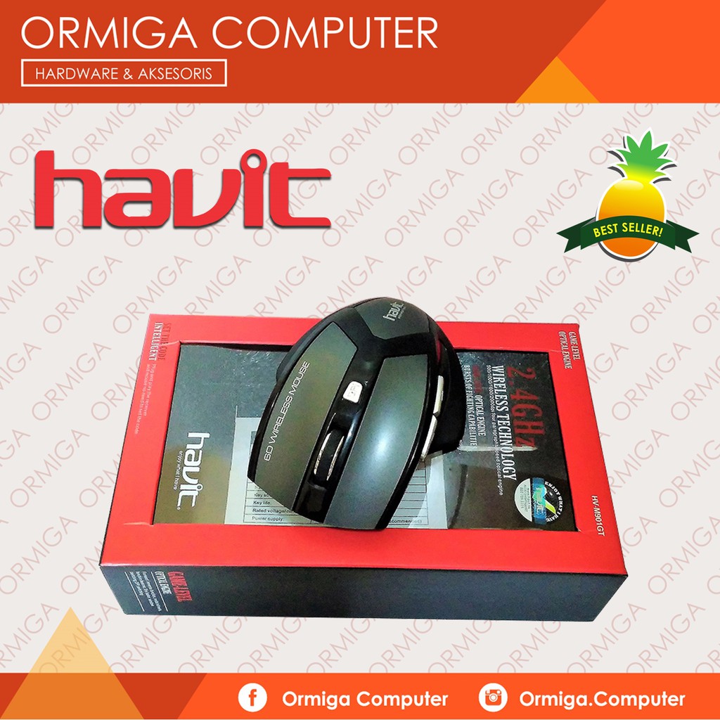 MOUSE MOUSE WIRELESS HAVIT HV-M901GT