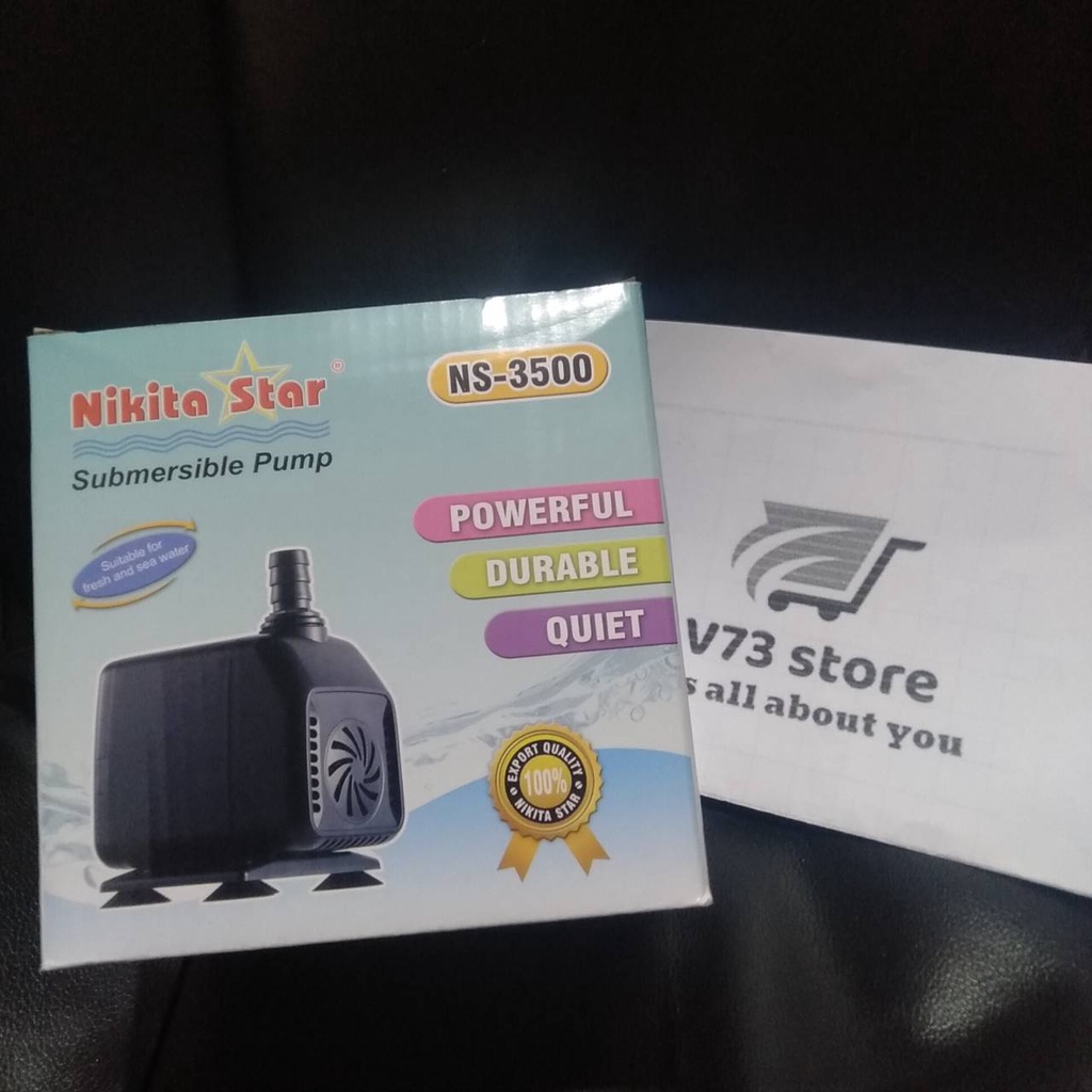 NS 3500 NIKITA STAR WATERPUMP POMPA AIR AQUARIUM