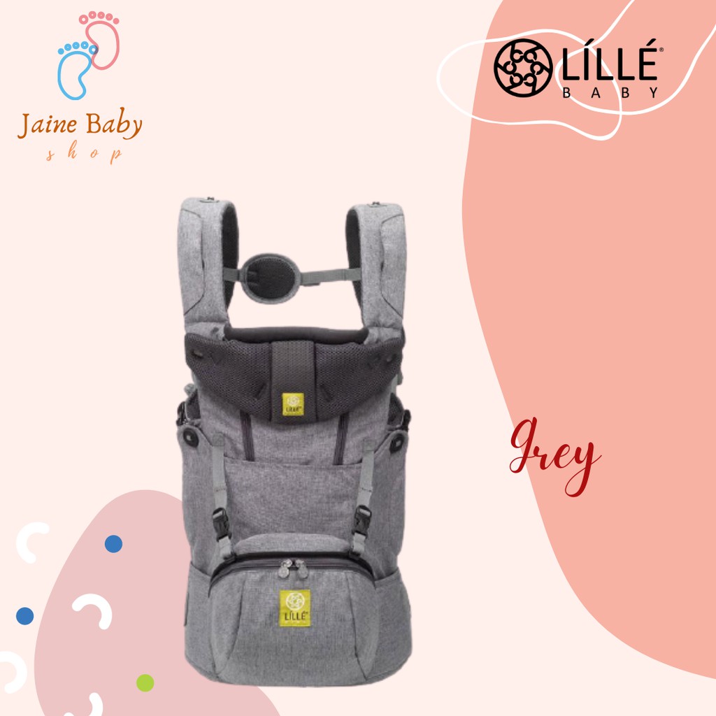 Lillebaby All Sea Hip Seat Heathered Grey