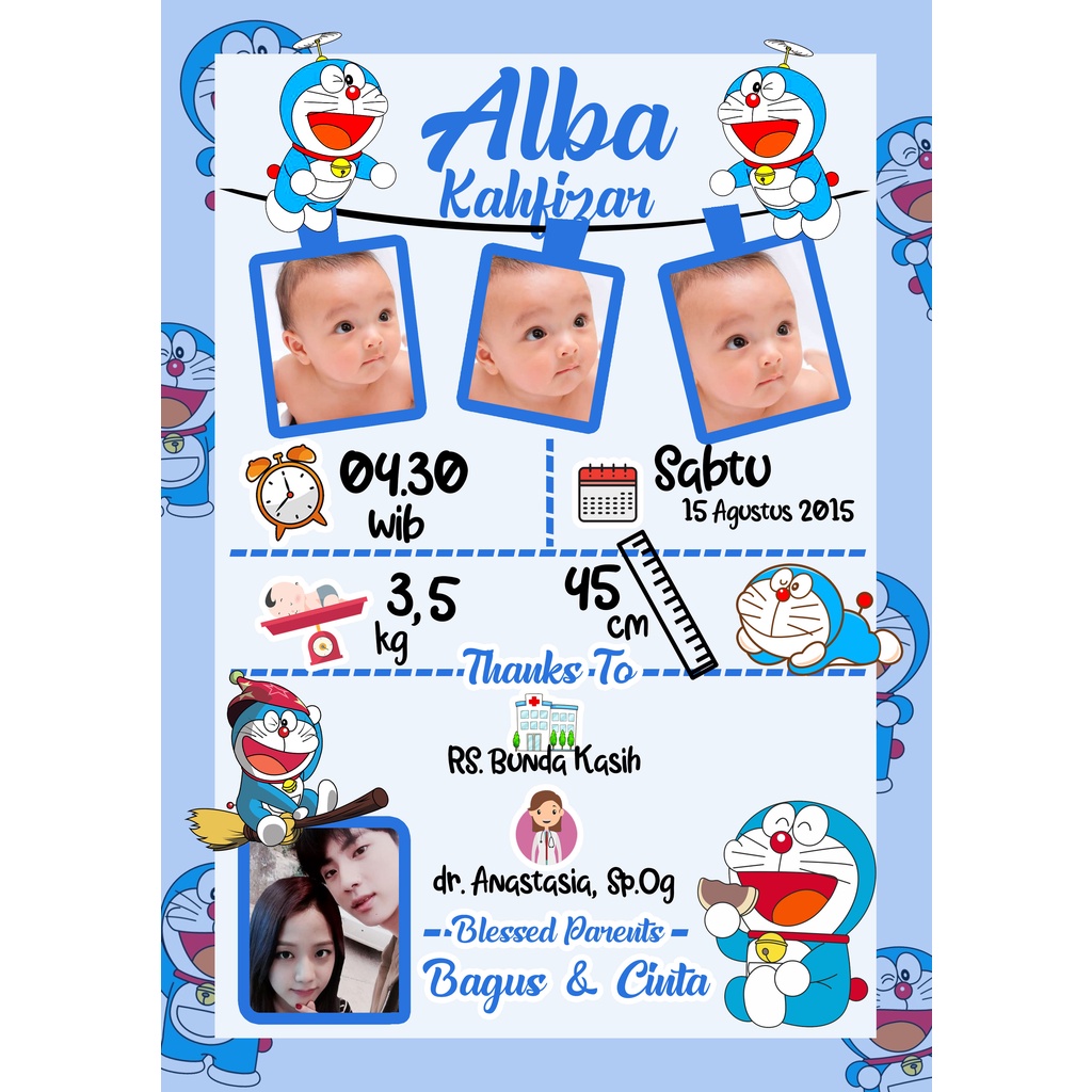 MILIKI DESAIN BIODATA BAYI HARGA TERJANGKAU BANYAK PILIHAN BIODATA ANAK BIODATA KELAHIRAN-25