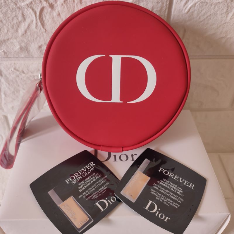 Dior Trousse Pouch Red