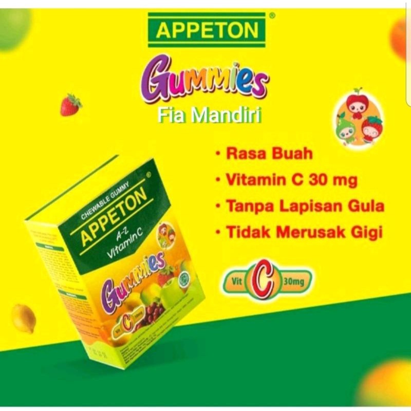 Appeton Gummies Vitamin C 30mg