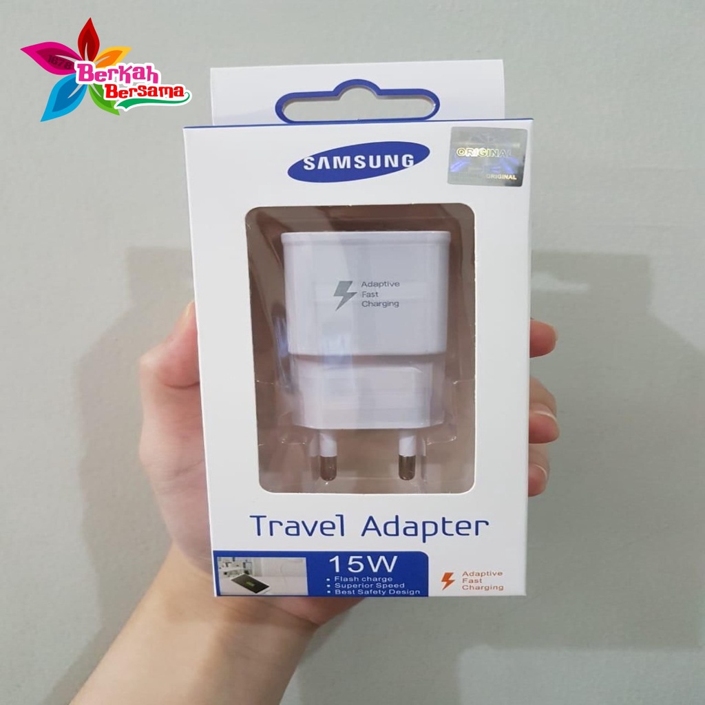 BM003 S10+ batok kepala adapter Cashan charger original Samsung 3A Fast charcing pengisian cepat BB3007