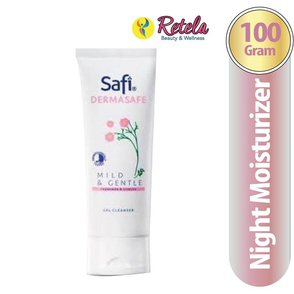 Safi Dermasafe Mild & Gentle Gel Cleanser 100G / Face Wash / Facial Wash / Sabun Wajah