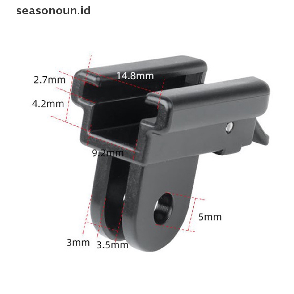 (seasonoun) Bracket Adapter Mount Holder Lampu Depan Sepeda