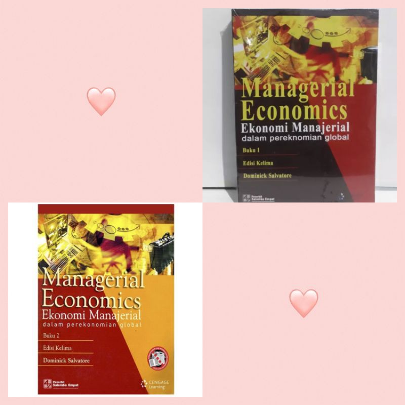 

Ekonomi Manajerial Jilid 1-2 Dominick Salvatore