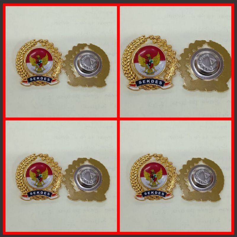 PIN SEKERTARIS DESA MAGNET BROS SEKDES MAGNET PIN PERANGKAT DESA MAGNET