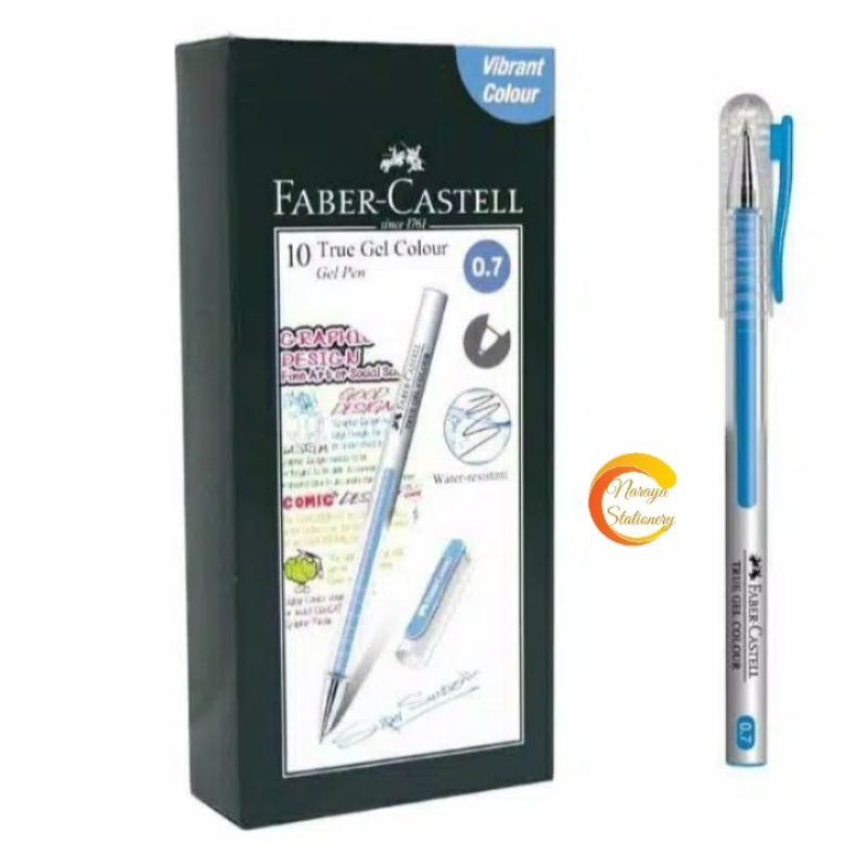 

Faber-Castell True Gel Pen Light Blue