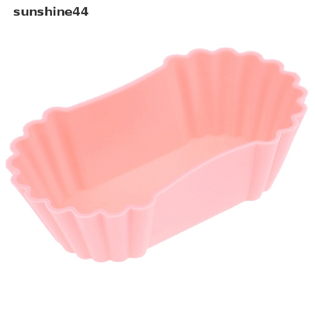 Sunshine 3pcs / 4pcs / Set Piring Makan Bento Bahan Silikon Tahan Panas Reusable