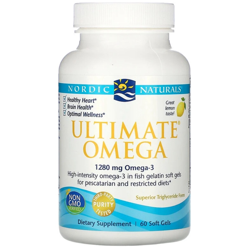 Ultimate Omega 1280mg 60Gel Omega Minyak Ikan Kesehatan Jantung ORIUSA