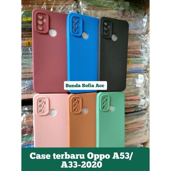 CASE SOFT TERBARU MACARON TIPE OPPO A53/A33-2020