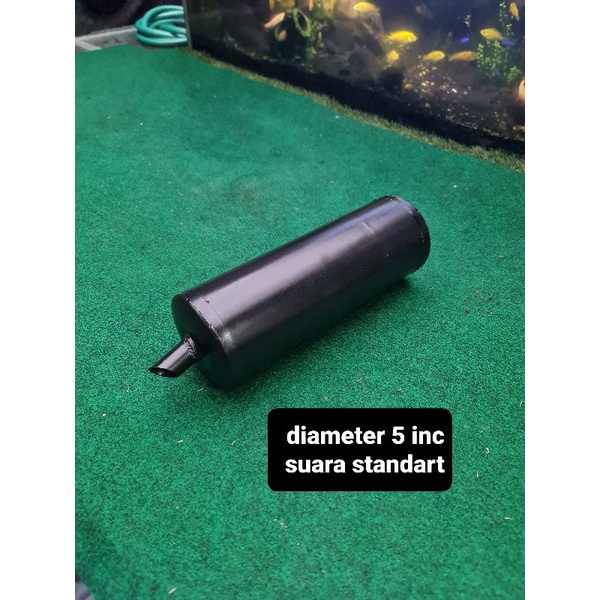 KNALPOT TOSA TABUNG KNALPOT TOSA HITAM