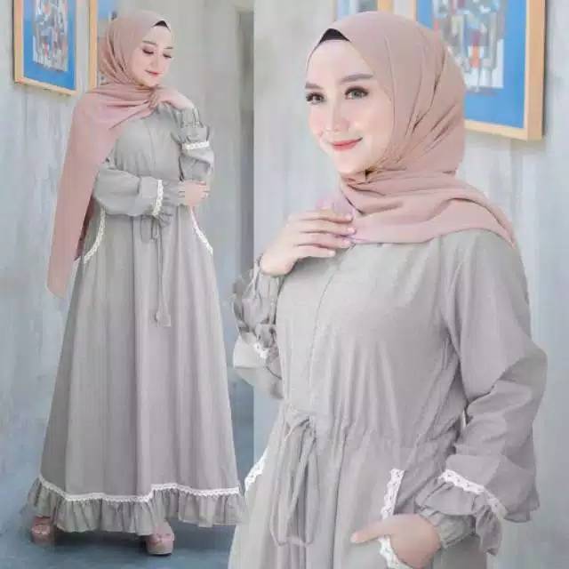 Nirmala dress baju gamis pakaian wanita fashion remaja