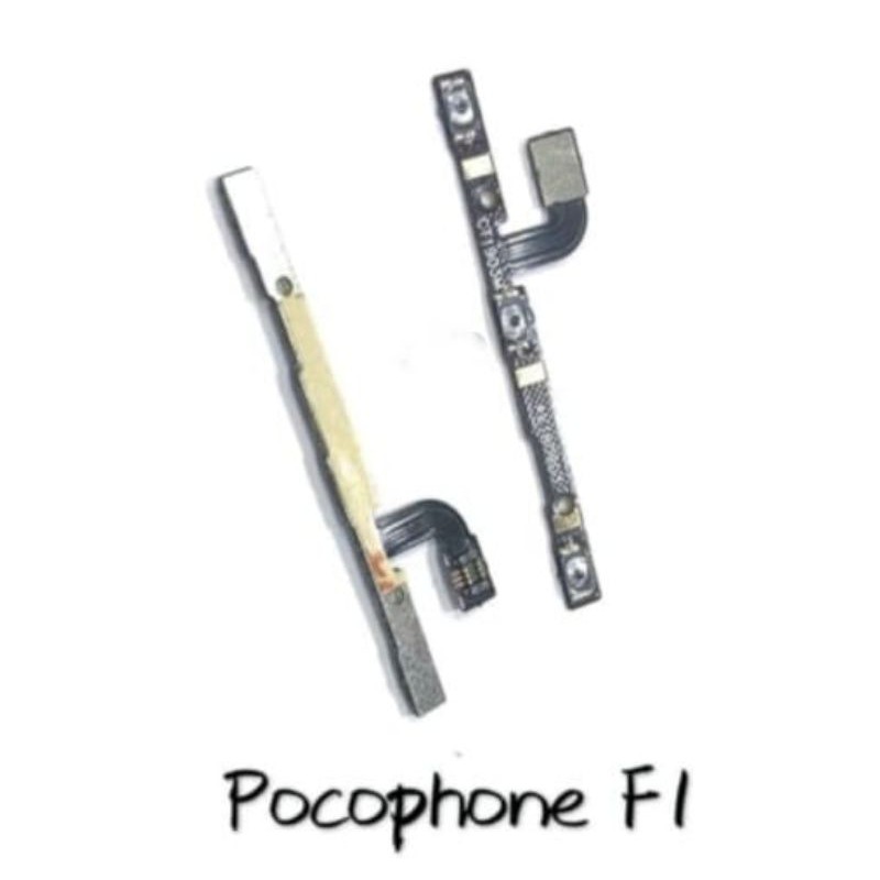 FLEXIBEL FLEXIBLE FLEKSIBEL XIAOMI POCOPHONE F1 ON OFF VOL VOLUME ORIGINAL