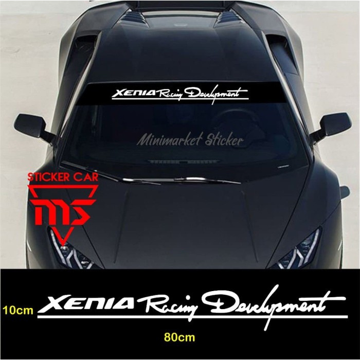 sticker stiker xenia kaca cutting sticker mobil avanza racing Elegan