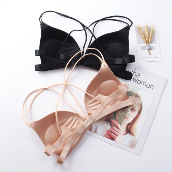 BV.IDBR012 BRA WANITA MODEL ONE-PIECE BRA BRALETTE PUSH UP DENGAN BAHAN TIPIS DAN BERGAYA SEXY BH CO