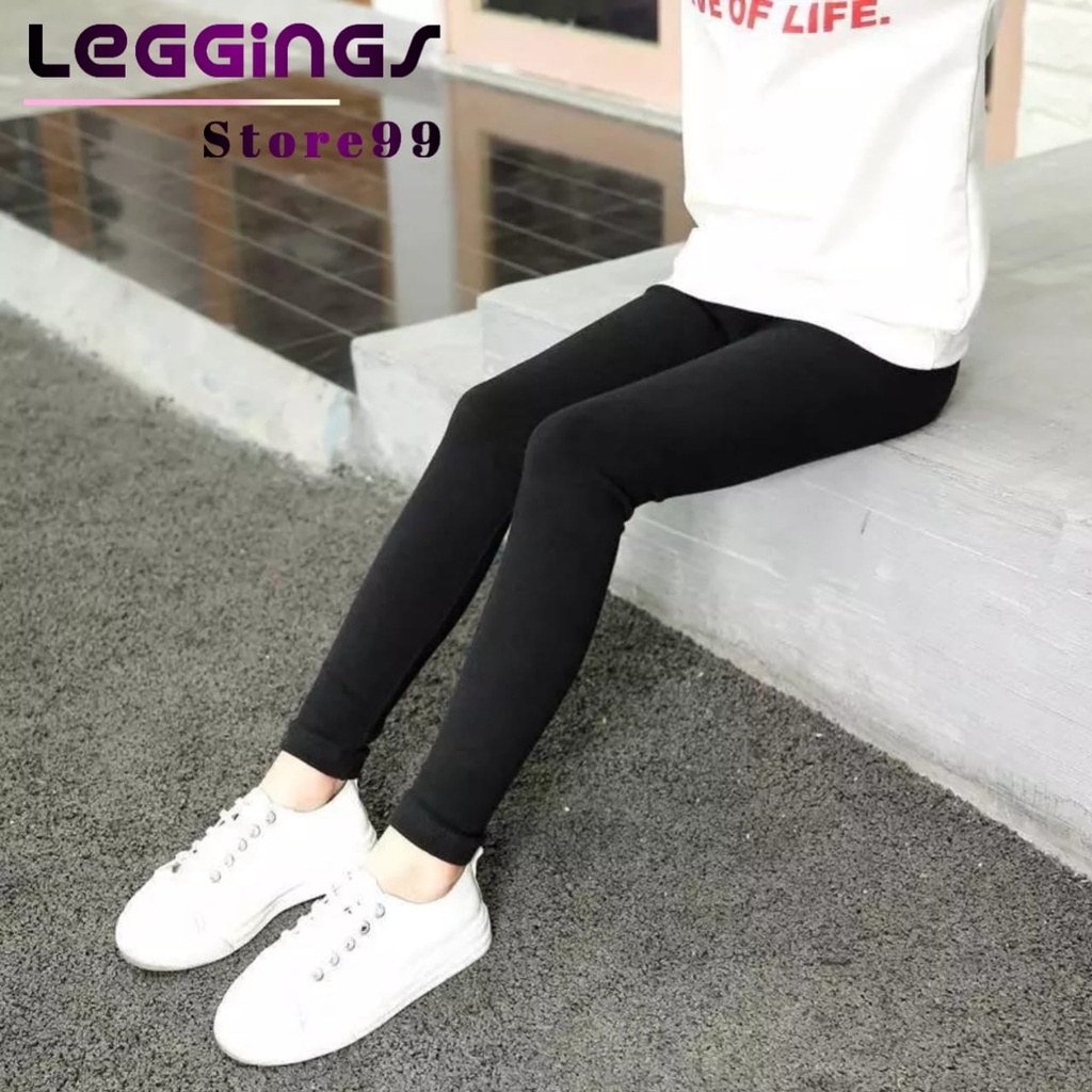 legging anak bahan kaos adem Legging Anak Kaos Bahan Rayon polos usia 5thn s.d 11thn