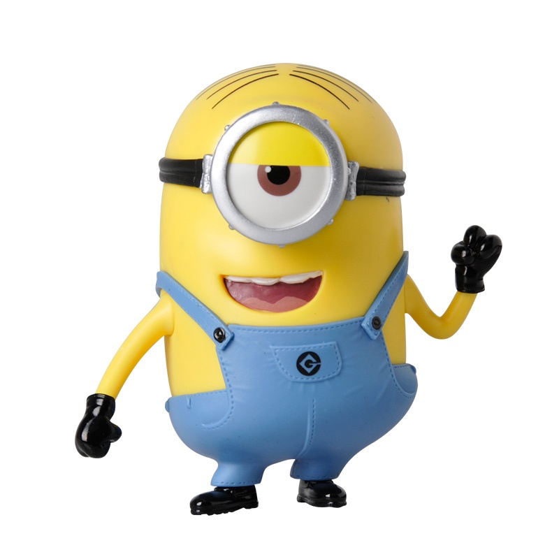 Mainan Action Figure Model Kartun Anime Despicable Me 2 Minions Bob Kevin Stuart Bahan PVC Untuk Hadiah Anak