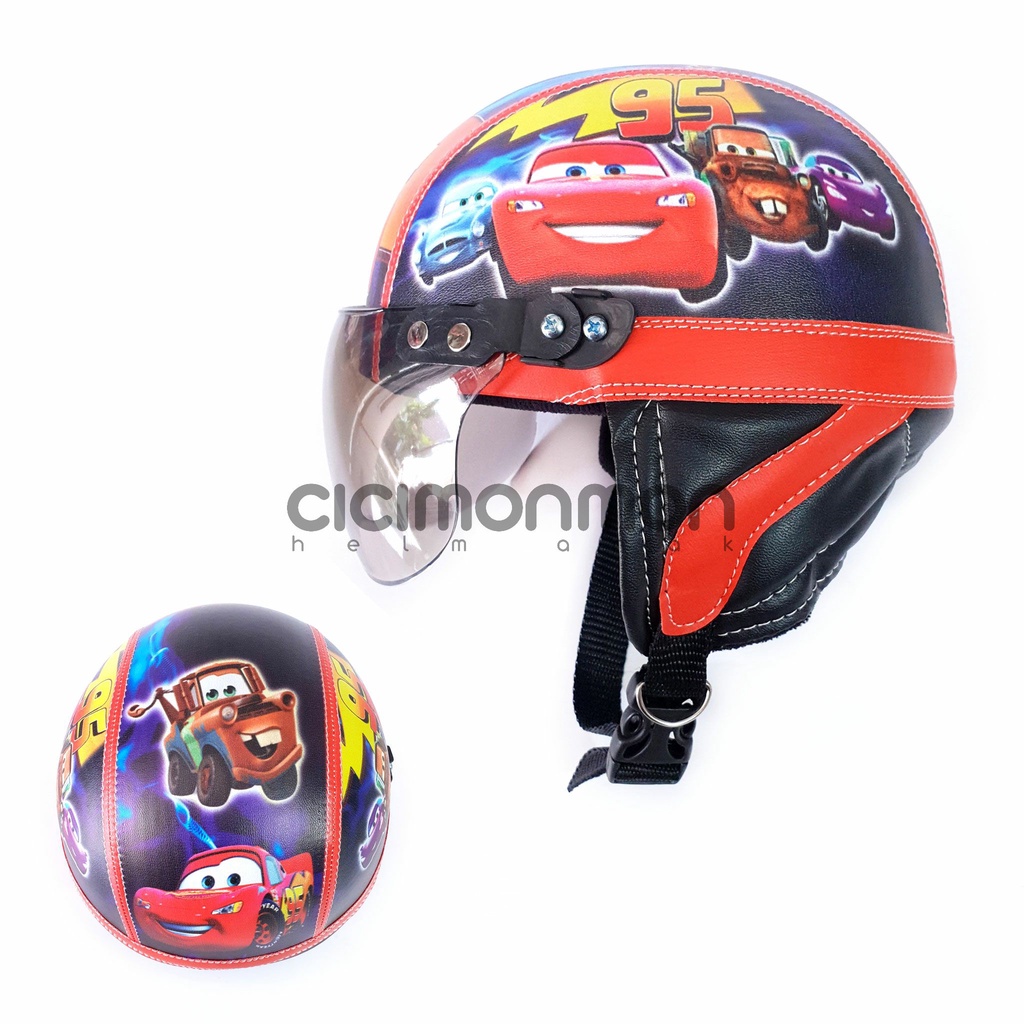 LIMITED SERIES Helm Anak Retro GROSIR