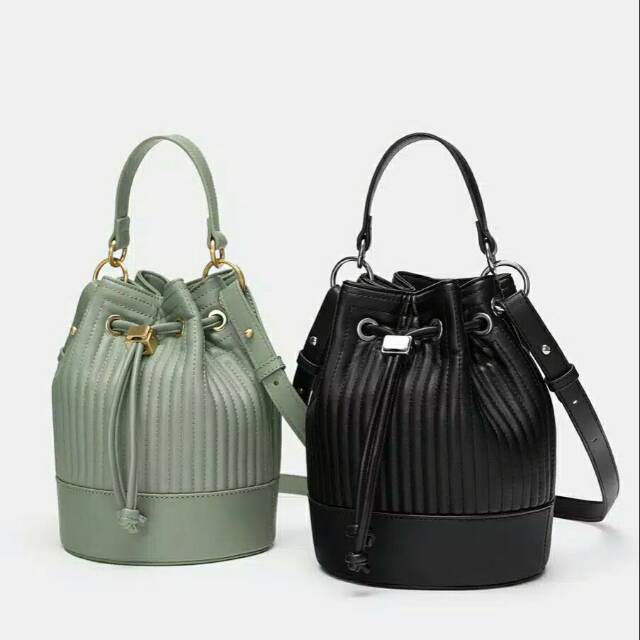 Tas Zara serut  impor tas selempang wanita