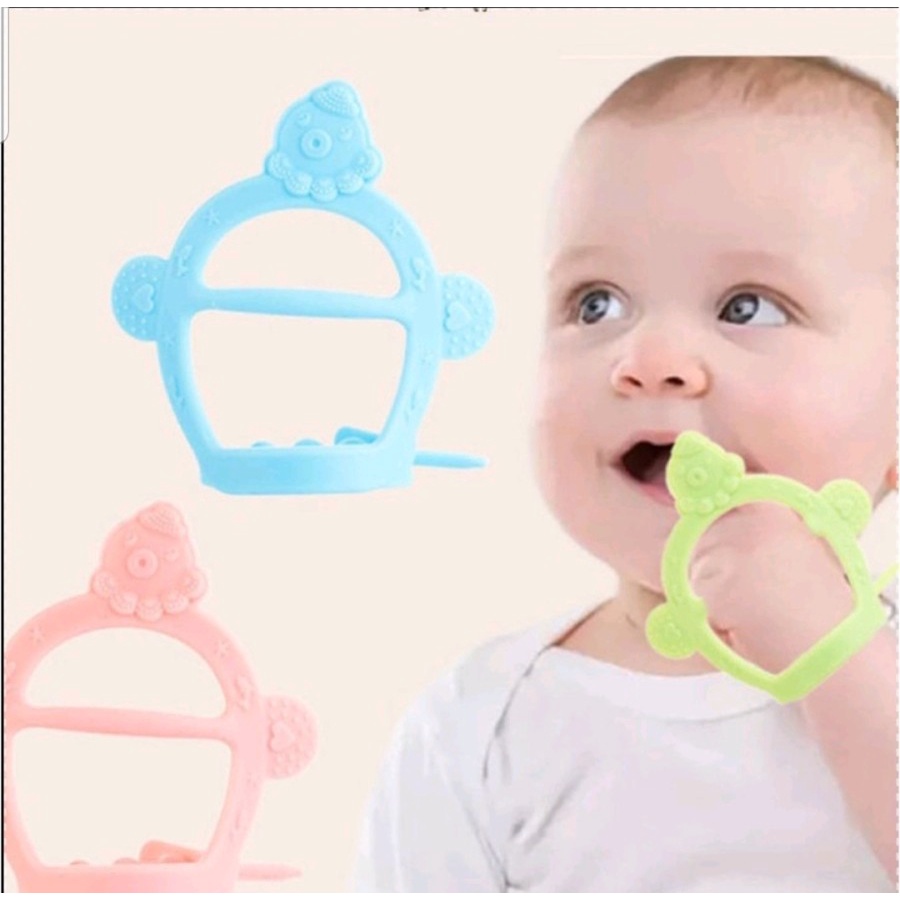 GIGITAN BAYI - SARUNG PELINDUNG TANGAN GIGITAN BABY TEETHER BABY - BC