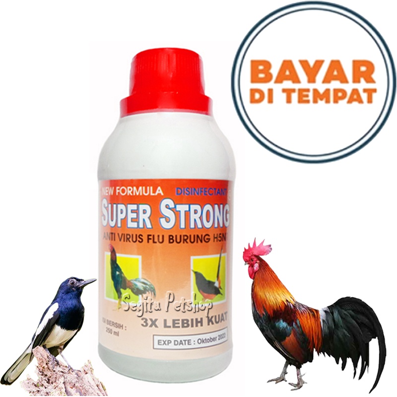 Anti Virus Ayam Unggas Flu burung Disinfectan Super Strong