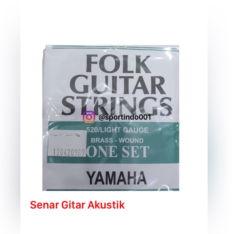 Senar Gitar / Tali Gitar Akustik Yamaha Full Set 6 tali