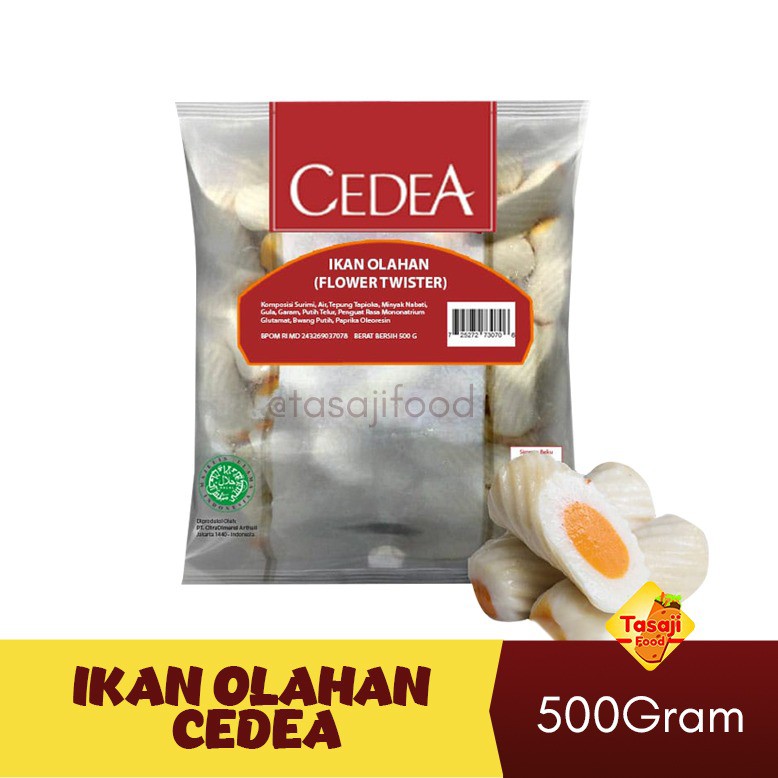 Ikan Olahan - Flower Twister Cedea - 500 Gram