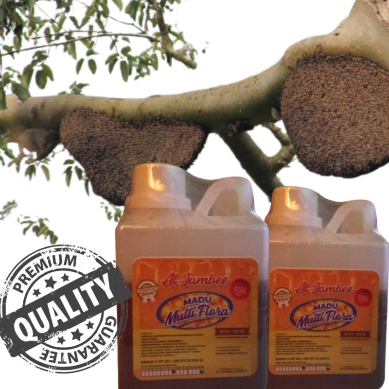 

Madu raw honey hutan liar AL-JAMBEE 500gr