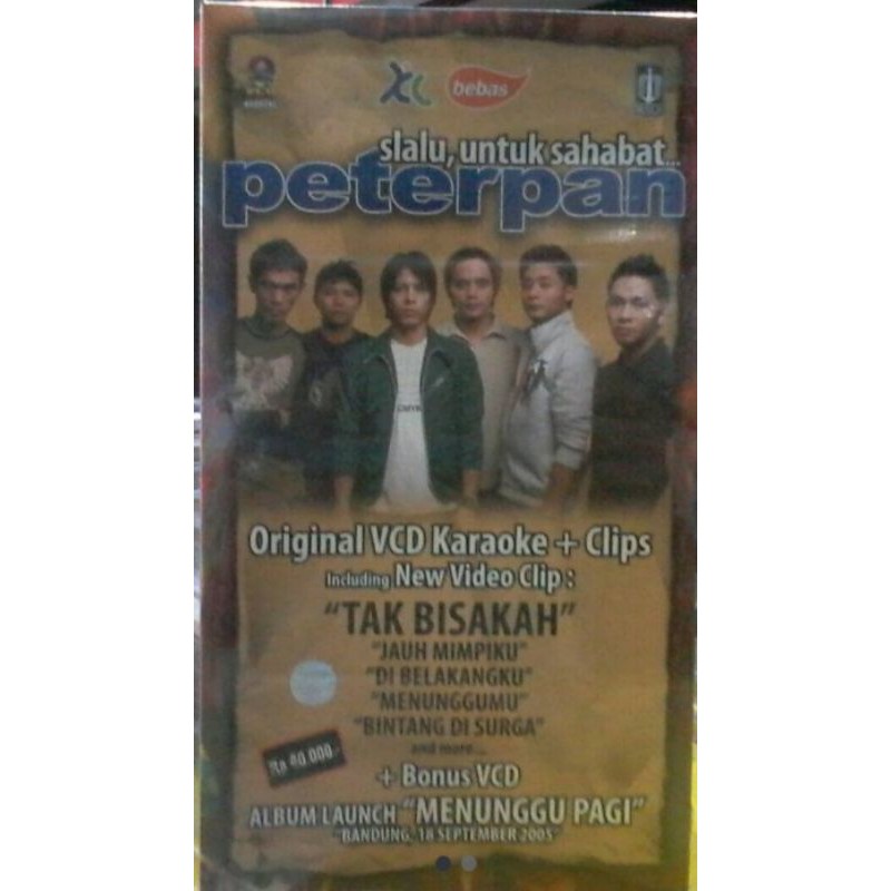 VCD PETERPAN - SLALU UNTUK SAHABAT NOAH SEGEL