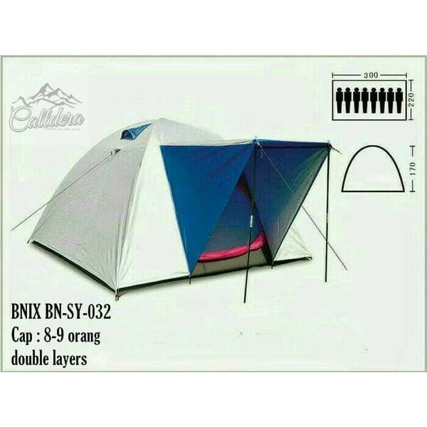 Tenda BNIX 032 Tenda 8 orang double layer