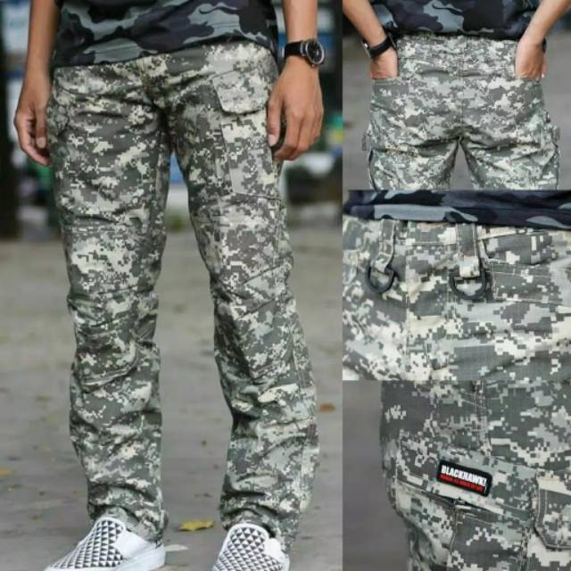 COD Celana Loreng Blackhawk celana army/Camo Cargo Murah Bandung