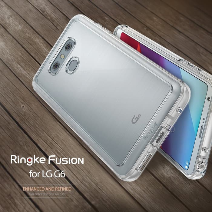 CASING RINGKE FUSION LG G6 , HARDCASE LG G6 RINGKE FUSION ORI 100%
