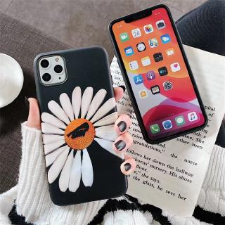 Soft Case Bahan Silikon Motif Kartun Bunga Daisy  Untuk 