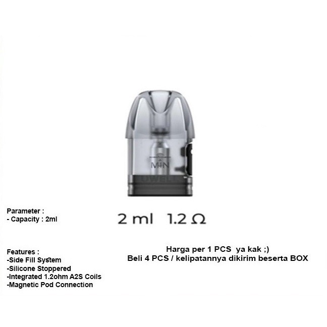 Authentic Uwell Caliburn A2 Replacement Cartridge