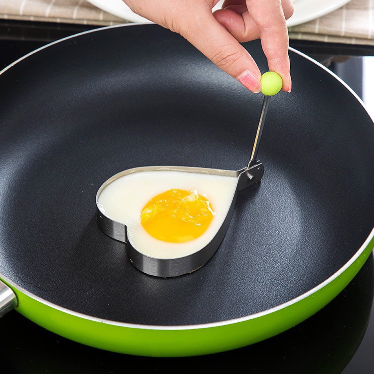 Cetakan Telur Egg Mold Stainless Steel Alat Cetakan Telor Ceplok Goreng Cetakan Puding Pancake Murah Import  Alat Cetakan Telur Goreng Mata sapi Dadar Kue Cake Stainless