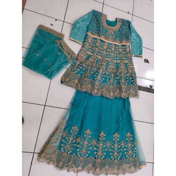 lehengga Mastani/lenga/Mastani/baju India/sari/sare/setelan/pakaian wanita/pakaian India/