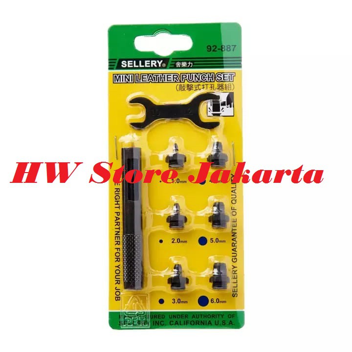 

LEATHER PUNCH SET / ALAT PELUBANG SELLERY 92-887