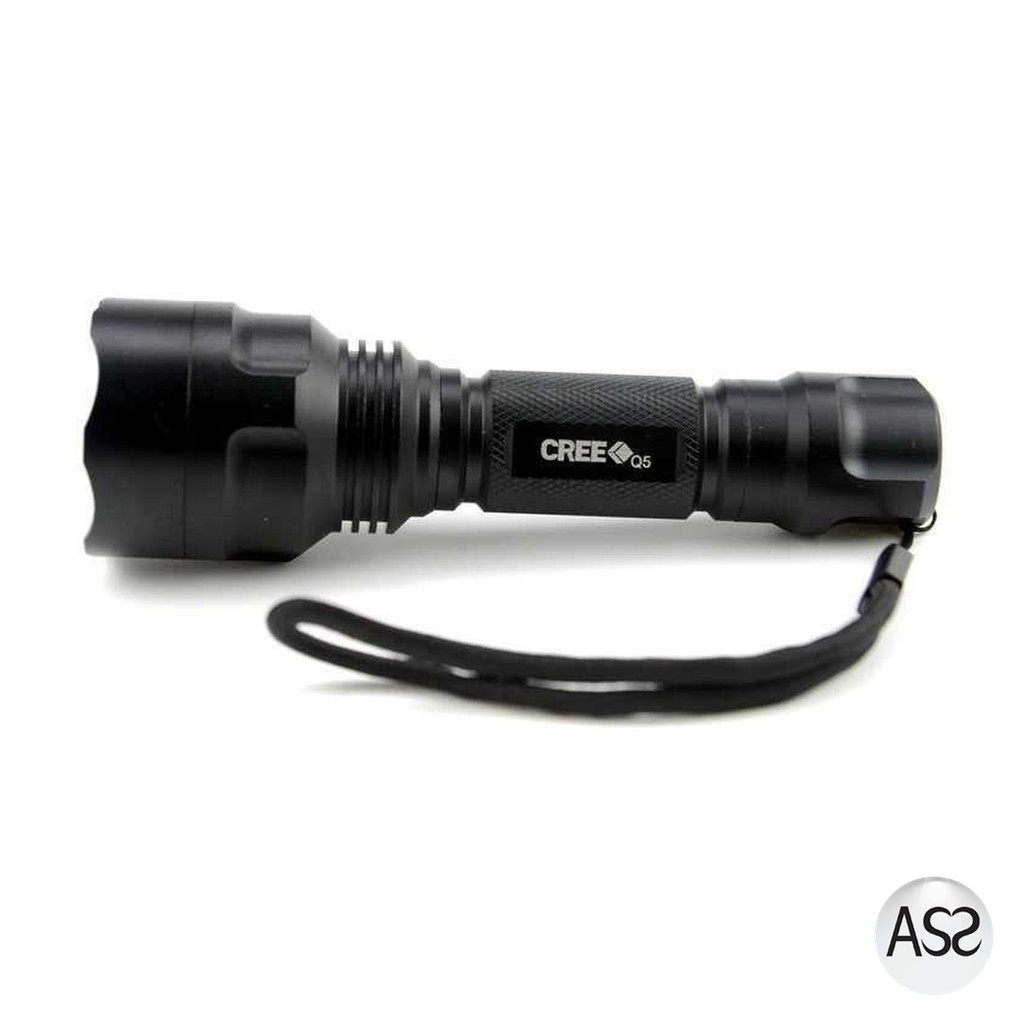 ASS Shop - TaffLED C8 Senter LED Flashlight Waterproof Cree Q5 3800 Lumens