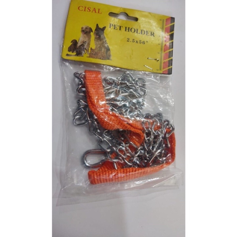 Rantai Anjing Rantai Anjing Penuntun Stainless Dog Chain Tali Tuntun ukuran3mm Murah Kuat Rantai Mon
