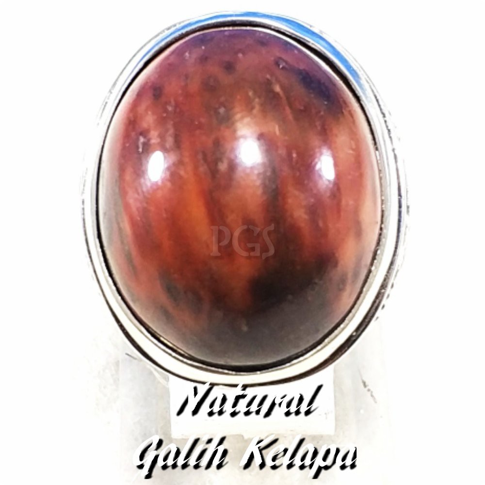 CINCIN BATU AKIK NATURAL ASLI GALIH KELAPA LANGKA TERMURAH