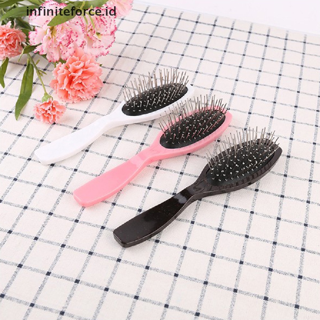 1 Pc Sisir Kawat Baja Anti Statis Untuk Rambut Palsu