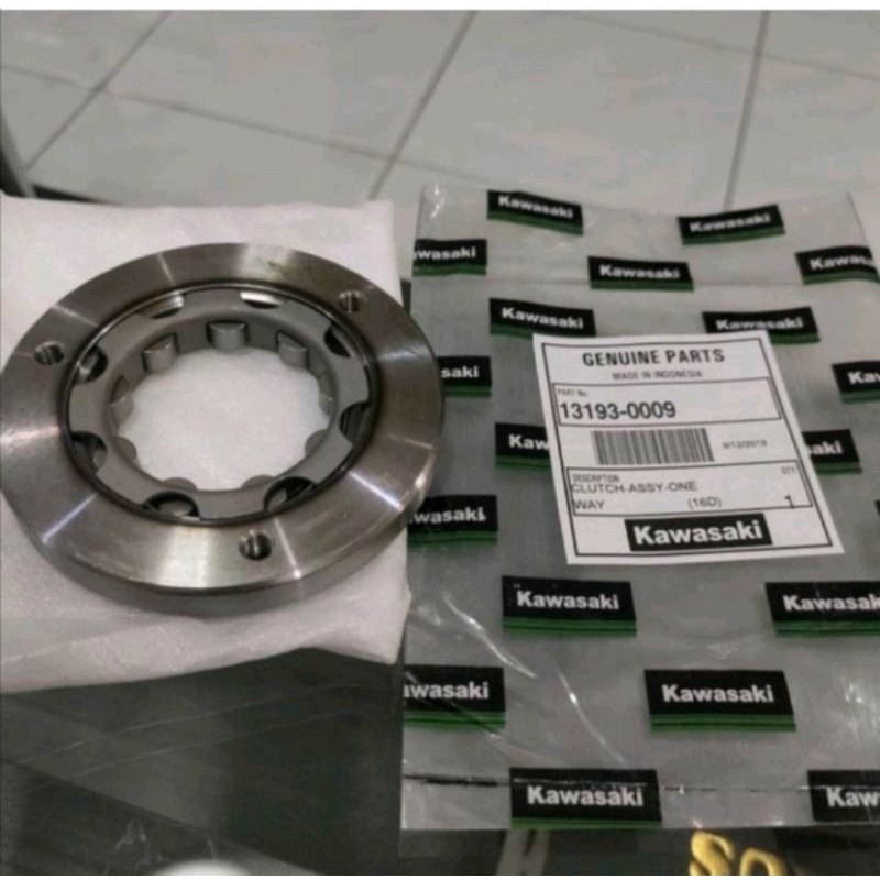 RUMAH PELOR STATER STARTER ONE WAY KLX 150 BF ASSY KAWASAKI ORI